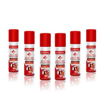 Instant Sanitizer Spray (Pack Of 6)(ONLY UAE)